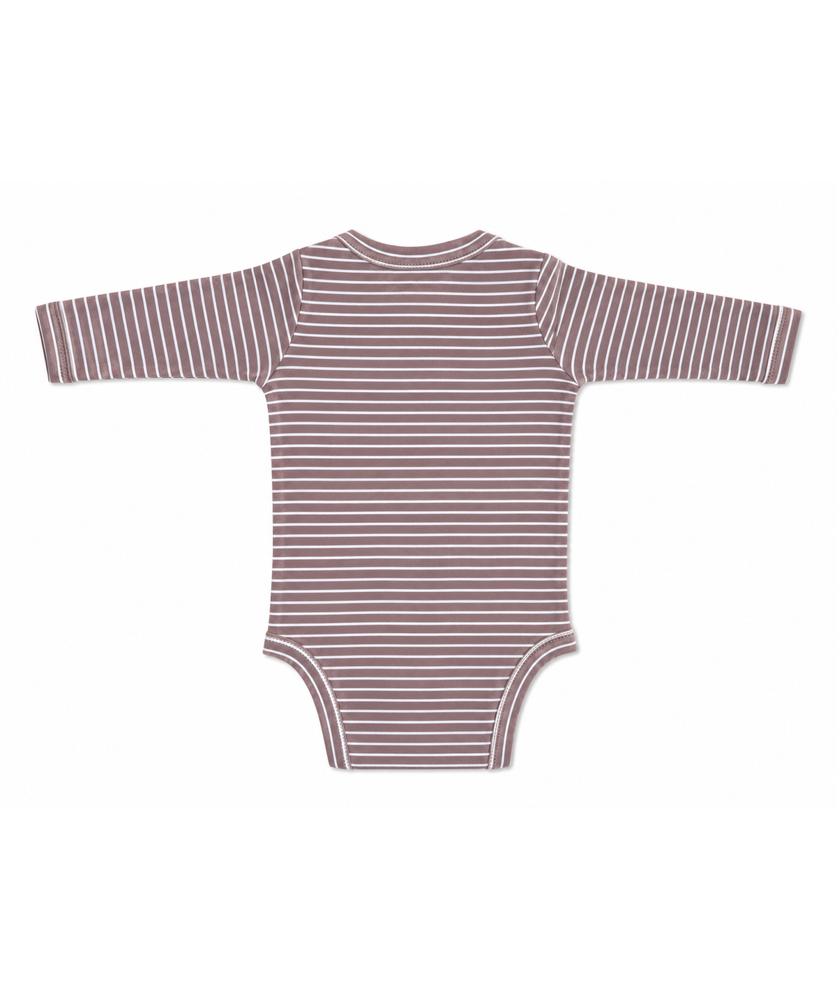 Stone Stripe Long Sleeve Onesie